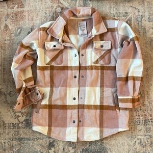 Brand new girls shacket